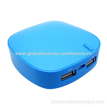 5,200mAh Mobile Phone Chargers with 5V/2A Output, LED Flashlight and CE/FCC/RoHS MarkNew